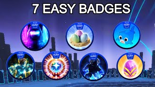 7 EASY BADGES TO CLAIM in THE HUNT ROBLOX
