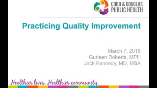 Pmgr Practicing Quality Improvement At Cobb Douglas Public Health