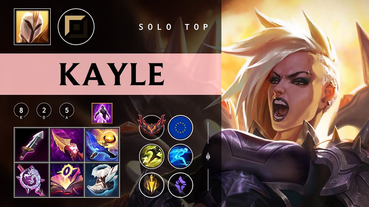 Kayle Top vs Jax - EUW Grandmaster Patch 26.01