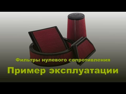 Вред и польза фильтров нулевого сопротивления