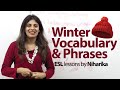 Winter Vocabulary - Learn English for free ( English Vocabulary Lesson)