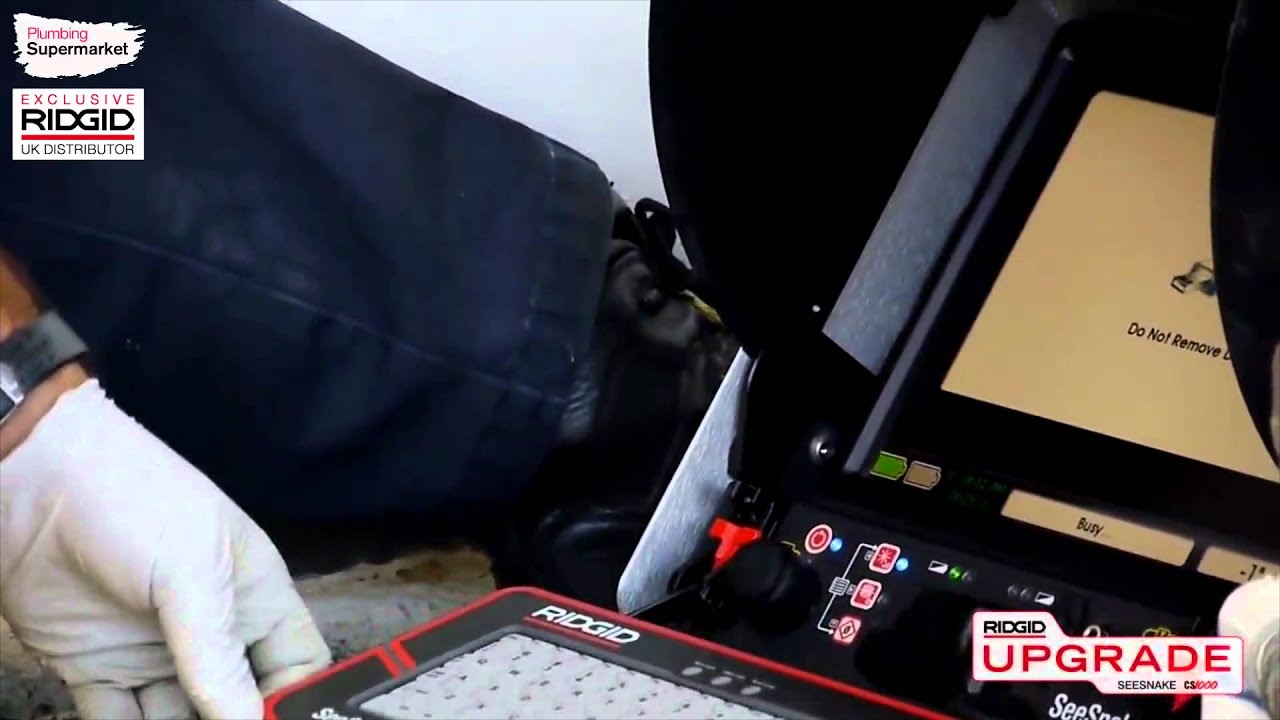 RIDGID SeeSnake CS1000 - YouTube