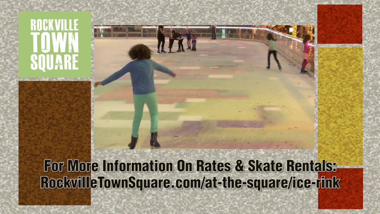 Rockville Town Square Ice Rink Is Now Open