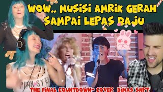 Keren Reaktor Bule dibikin Goyang  Sampai Buka Baju! The Final Countdown Cover Dimas Senopati