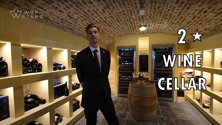 Top sommelier Philipp Bock presents the wine cella...