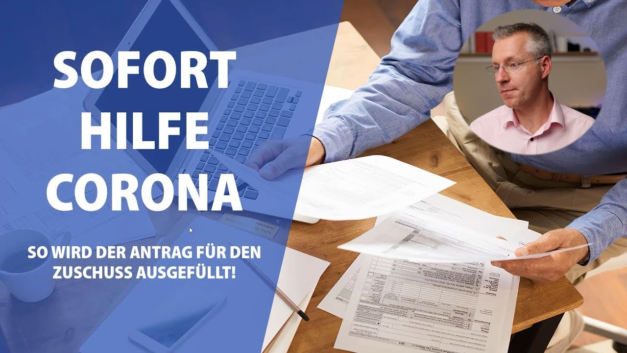 Soforthilfe Corona I So wird der Antrag für den Zuschuss ausgefüllt