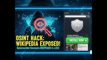 How To Create OSINT Bookmarklet Extension in Cursor