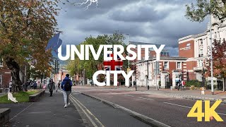 UNIVERSITY CITY | UPPER BROOK STREET | STREET WALK |4K|