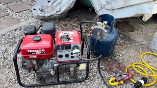Honda Generator Propane Conversion 