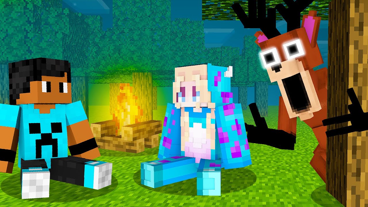 Sobrevivendo 99 Noites na Floresta do Minecraft!