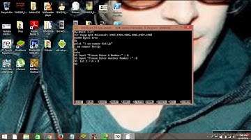 How To Make A simple Gw BASIC program For addition Of Two Numbers tutorial 2