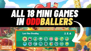 All 18 Mini Games in OddBallers (Nintendo Switch Gameplay)