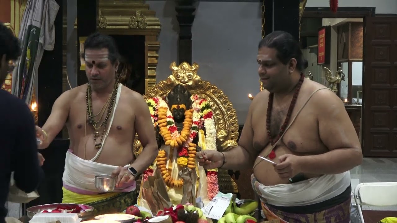 RICHMOND HILL GANESH TEMPLE  / LORD BAIRAVAR ARTI NOVEMBER 22ND 2024 ONTARIO CANADA