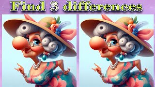 Spot the Difference Game | 3 Differences #77