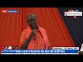 OBURU Wewe Unasema Ati Chama Haiwezi Endelea Kama Haupo Kama Nani 