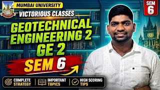 How to Pass GE 2 Geotechnical Engineering Mumbai University