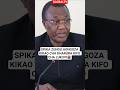 SPEAKER ZUNGU LEADS EMERGENCY SESSION ON LUKUVI S DEATH Shortsviral Parliament Breaking Lukuvi