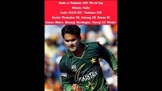 India vs Pakistan World Cup 2011 Flashback | India vs Pakistan 5th World Cup Cricket Match Summary