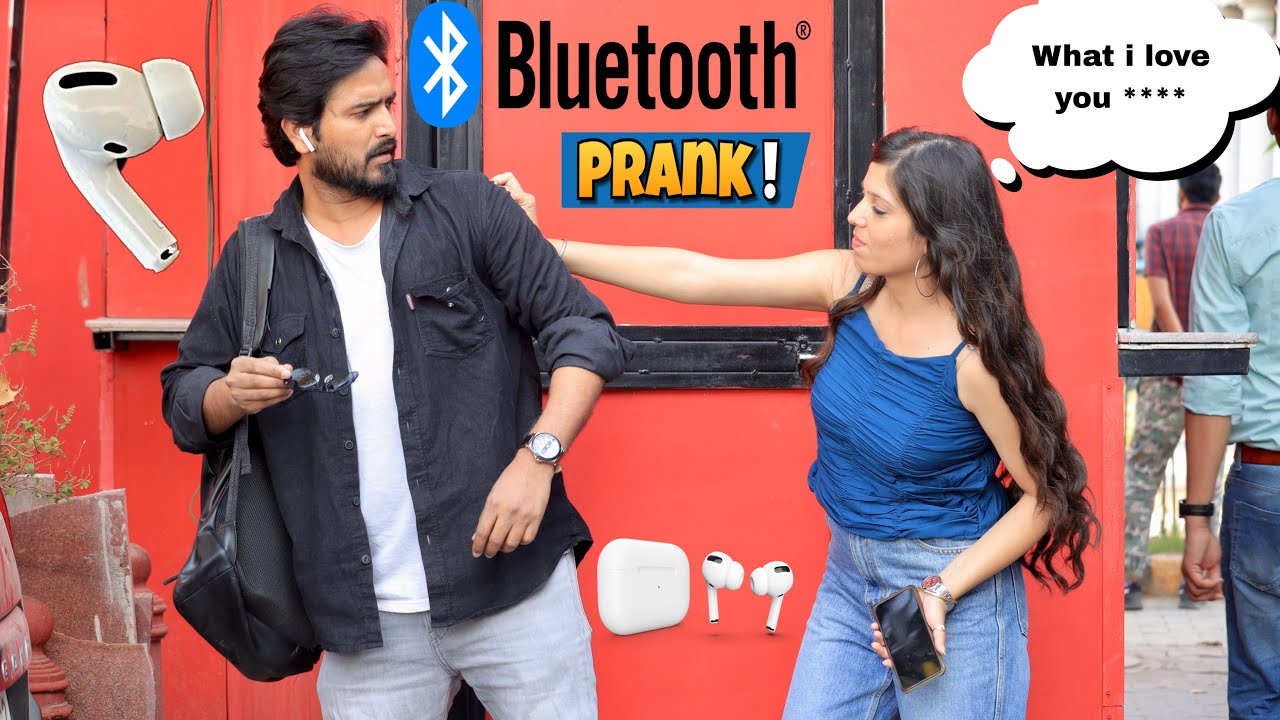 Epic Bluetooth Prank on Cute Girl | Yash choudhary