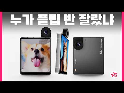 누가 플립 반 잘랐냐