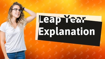Why are 1900 and 2100 not leap years?