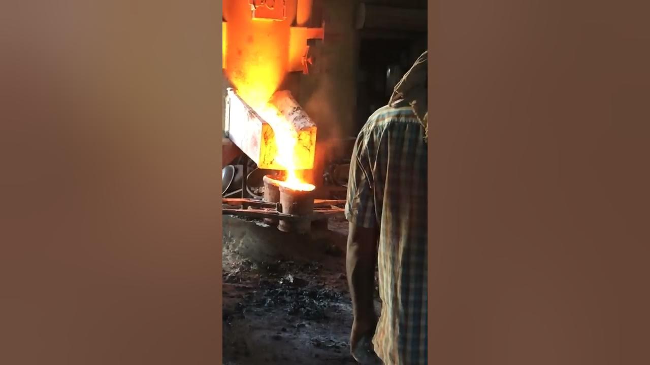 Cupola furnace cast iron melting YouTube