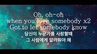 Coldplay(콜드플레이) X Selena gomez - Let somebody go 가사 자막/해석