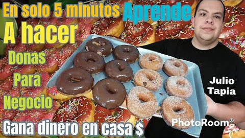 Emprende el negocio de las donas Yo te enseo la re...