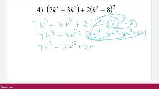 Unit 7 Review Problem 4