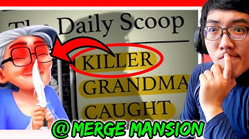 PLOT TWIST~THIS GRANDMA WORSE THAN A KAREN.. Game Theory: The Disturbing Lore of Merge Mansion 🆁🅴🅰🅲🆃