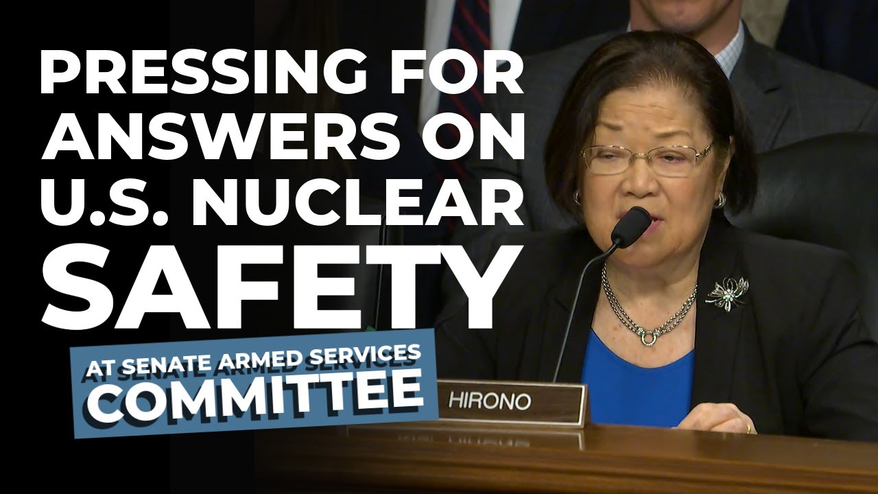 Pressing for Answers On U.S. Nuclear Safety