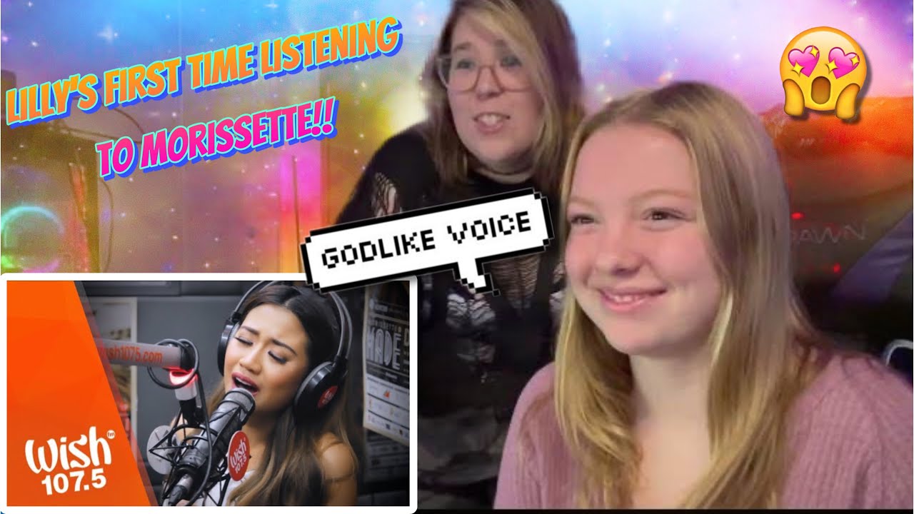 LILLY'S REACTION TO - Morissette performs "Never Enough" (The Greatest Showman OST) LIVE on Wish Bus