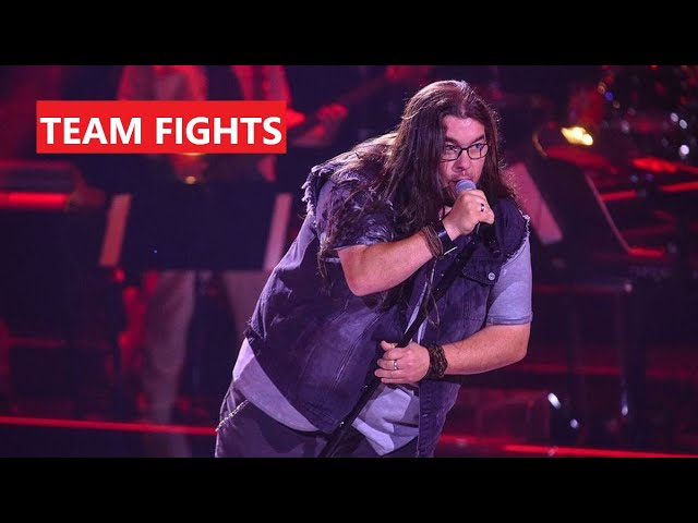 Egon Herrnleben - Livin On A Prayer | The Voice 2023 (Germany) | Team Fights class=