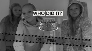 WHO ATE THE CAKE mud cake investigation