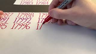 Writing #17997