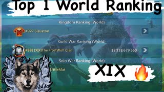THE JOURNEY TO THE TOP: HOW XIX ACHIEVED WORLD #1 IN KVK🔥🐺