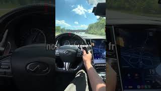Q50 3.7 Test pipes + Axle back + vibrant resonators #q50 #fyp #viral #cars #infiniti