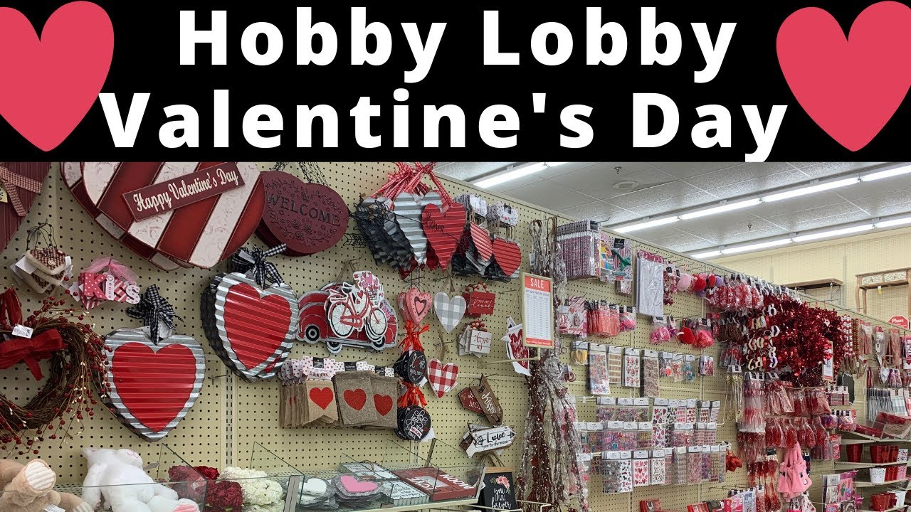 HOBBY LOBBY VALENTINES DAY DECOR 2020 HOBBY LOBBY SHOPPING YouTube