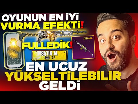 OYUNUN EN İYİ SİYAH VURMA EFEKTLİ SİLAHI GELDİ! ( 175 UC ) MAXXLADIK! PUBG Mobile