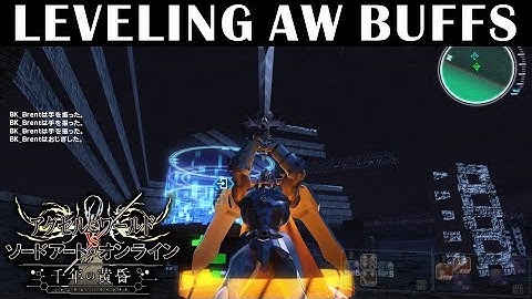 Leveling AW Buffs - Accel World vs Sword Art Online