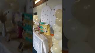 We are at my friend Marcelle’s baby shower today