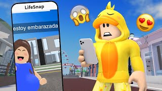Thumbnail for DESCUBRÍ que MELINA ESTÁ EMBARAZADA por ROBLOX SNAPCHAT!!