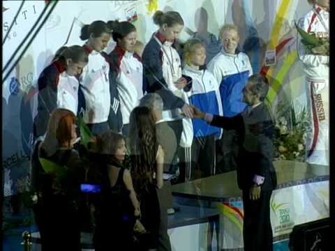 Fencing JWCH 2010 Team Womens Epee - Medal Ceremony