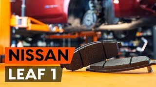 Kā nomainīt Bremžu uzlikas NISSAN Xterra (N50) - video ceļvedis