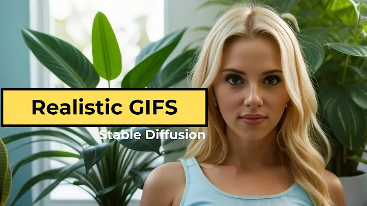 Create Realistic GIFs with Stable Diffusion (AnimateDiff & Roop)