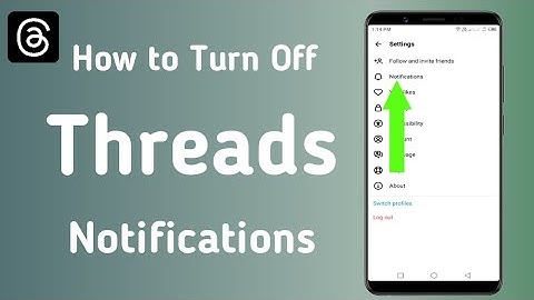 How To Turn Off All Notifications in Threads App | Disable Threads All Notifications