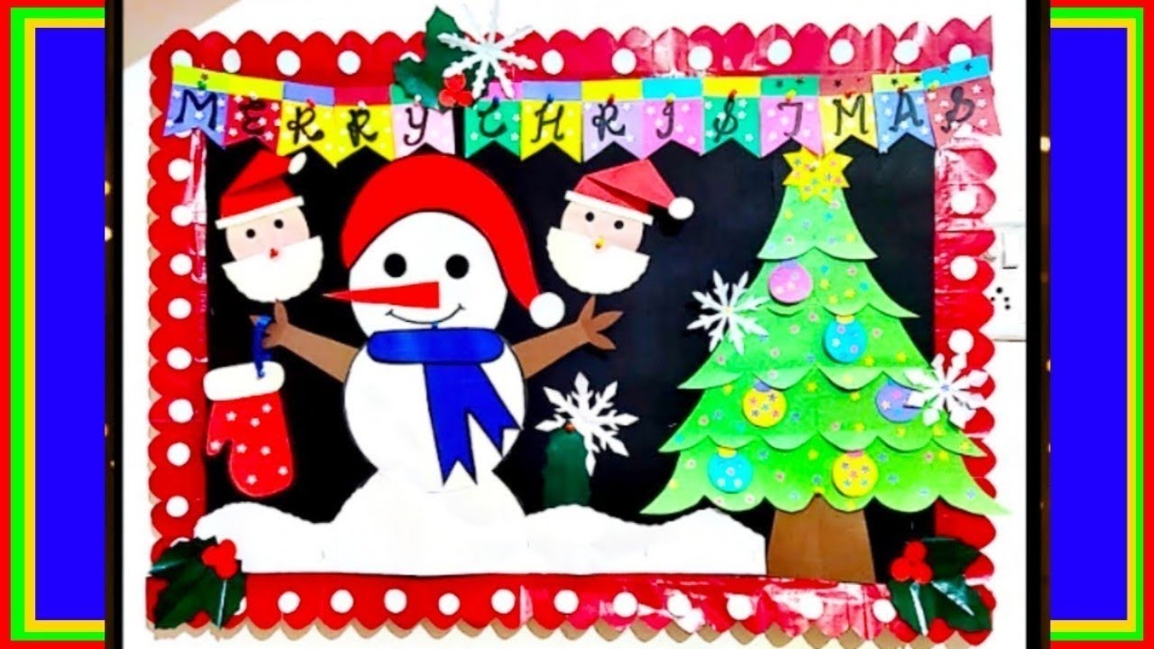 Christmas Display Board / Christmas Decoration / Christmas Craft ...