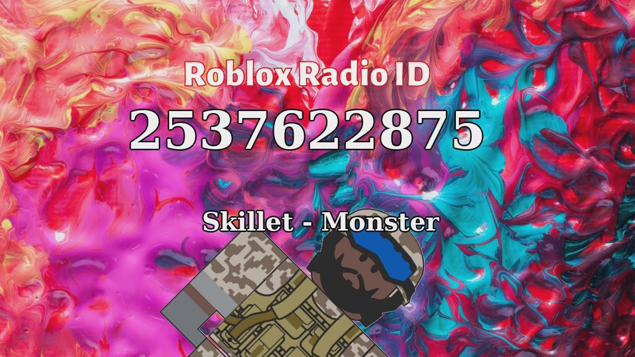 Skillet Monster Roblox Id Roblox Radio Code Roblox Music Code Youtube - chillin like a villain roblox id code