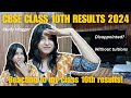 Reacting to my class 10th results disappointed  cbse results  avika goel 