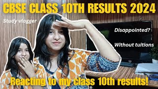 Reacting to my class 10th results! *disappointed?* || CBSE RESULTS || Avika Goel 👀